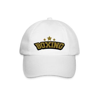 Boxing - Baseballkappe - Weiß/Weiß - Vorne