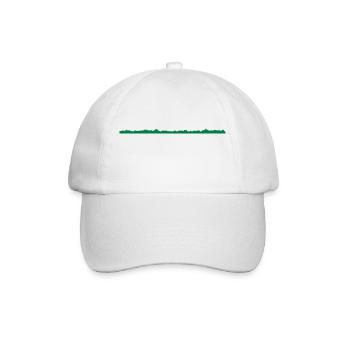 skyline - Baseballkappe - Weiß/Weiß - Vorne