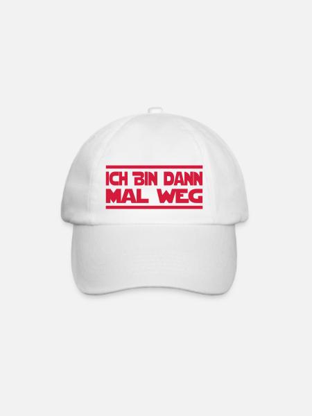 Junggeselle - Baseballkappe - Weiß/Weiß