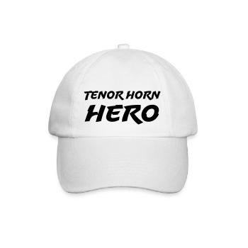Tenor Horn Hero - Baseballkappe - Weiß/Weiß - Vorne