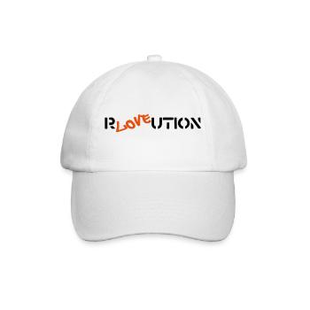 rloveution - Baseballkappe - Weiß/Weiß - Vorne