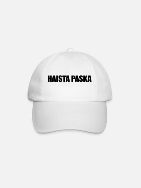 HaistaPaska - Baseballkappe - Weiß/Weiß