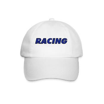 Racing - Baseballkappe - Weiß/Weiß - Vorne