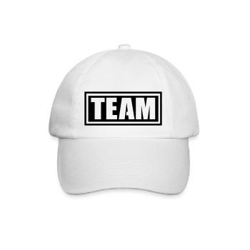 team - Baseballkappe - Weiß/Weiß - Vorne