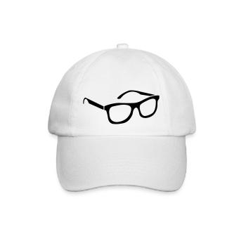 sonnenbrille - Baseballkappe - Weiß/Weiß - Vorne
