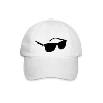sonnenbrille - Baseballkappe - Weiß/Weiß - Vorne