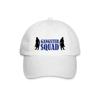 gangster squad - Baseballkappe - Weiß/Weiß - Vorne