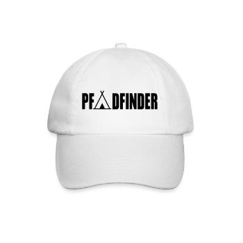 Pfadfinder - Baseballkappe - Weiß/Weiß - Vorne