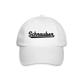 Schrauber - Baseballkappe - Weiß/Weiß - Vorne