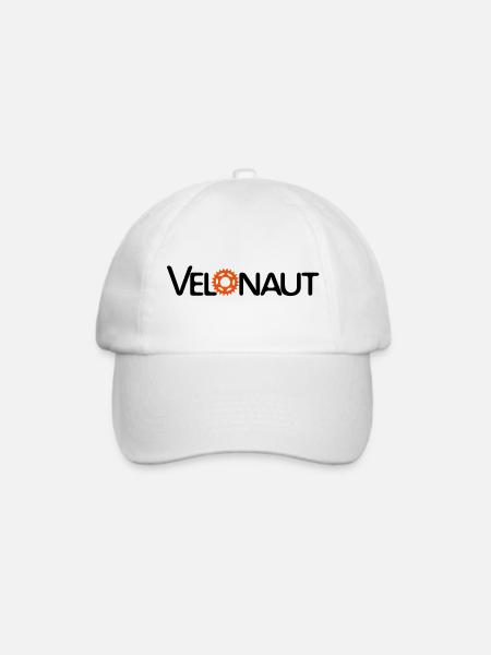 velonaut - Baseballkappe - Weiß/Weiß