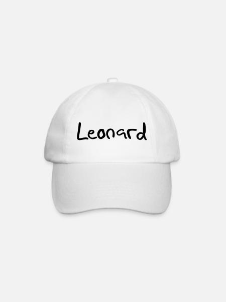 leonard - Baseballkappe - Weiß/Weiß