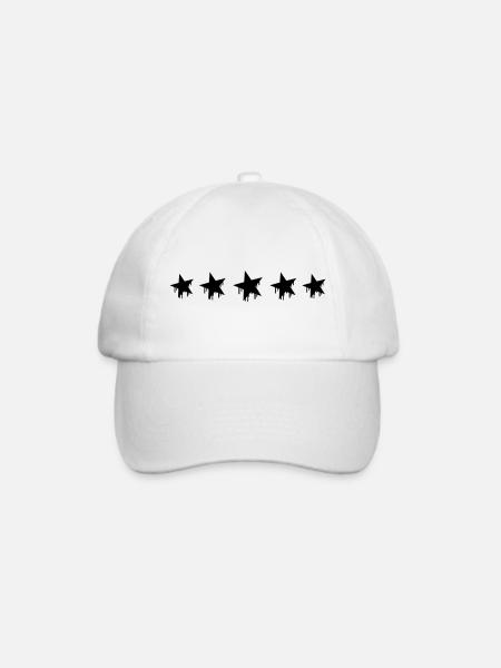 Graffiti Stars - Baseballkappe - Weiß/Weiß