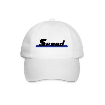 Speed - Baseballkappe - Weiß/Weiß - Vorne