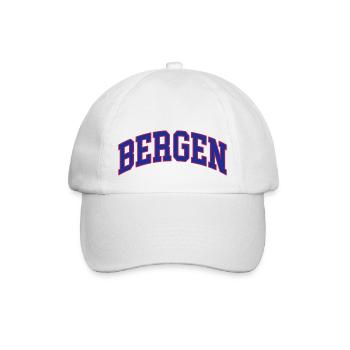 Bergen - Baseballkappe - Weiß/Weiß - Vorne