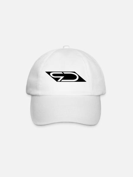 RD Logo - Baseballkappe - Weiß/Weiß