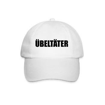 Übeltäter - Baseballkappe - Weiß/Weiß - Vorne