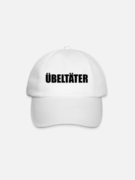 Übeltäter - Baseballkappe - Weiß/Weiß