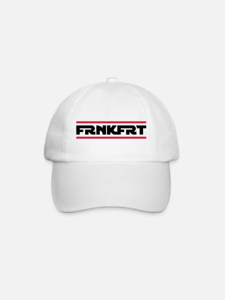FRNKFRT - Baseballkappe - Weiß/Weiß