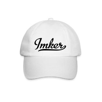 Imker - Baseballkappe - Weiß/Weiß - Vorne