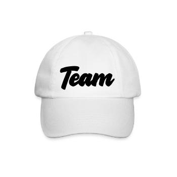 team - Baseballkappe - Weiß/Weiß - Vorne