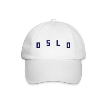 Oslo - Baseballkappe - Weiß/Weiß - Vorne