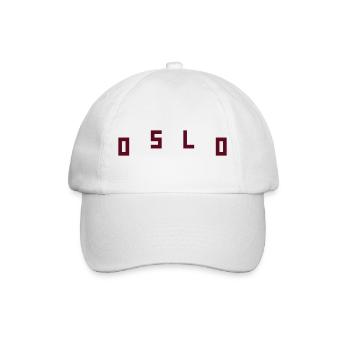 Oslo - Baseballkappe - Weiß/Weiß - Vorne