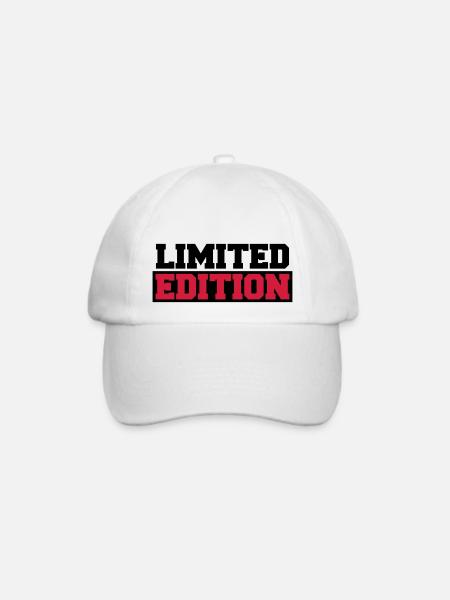 Limited Edition - Baseballkappe - Weiß/Weiß