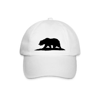 California - Baseballkappe - Weiß/Weiß - Vorne