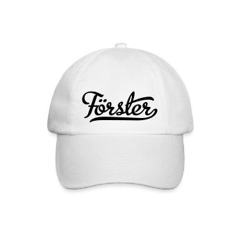 Förster - Baseballkappe - Weiß/Weiß - Vorne