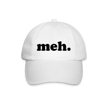 MEH. - Baseballkappe - Weiß/Weiß - Vorne