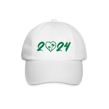 2024 - Baseballkappe - Weiß/Weiß - Vorne