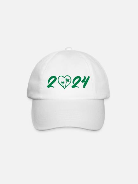 2024 - Baseballkappe - Weiß/Weiß