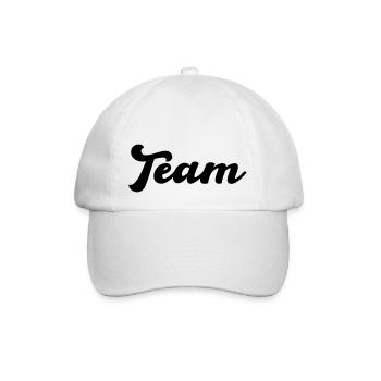 team - Baseballkappe - Weiß/Weiß - Vorne