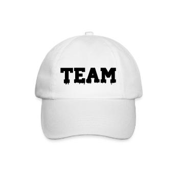 team - Baseballkappe - Weiß/Weiß - Vorne