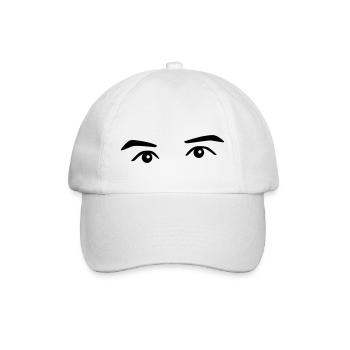 eyes - Baseballkappe - Weiß/Weiß - Vorne