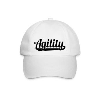 Agility - Baseballkappe - Weiß/Weiß - Vorne