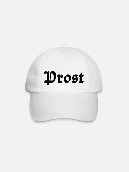 Prost - Baseballkappe - Weiß/Weiß