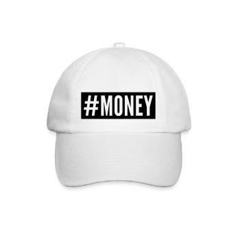 Money - Baseballkappe - Weiß/Weiß - Vorne