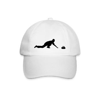 curling - Baseballkappe - Weiß/Weiß - Vorne