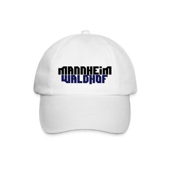 mannheim waldhof - Baseballkappe - Weiß/Weiß - Vorne