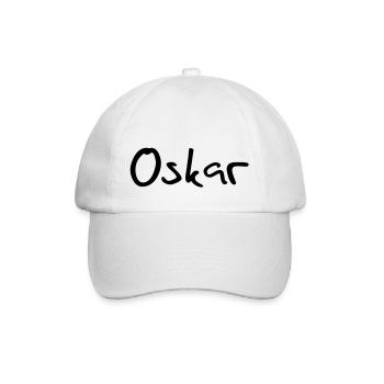 oskar - Baseballkappe - Weiß/Weiß - Vorne
