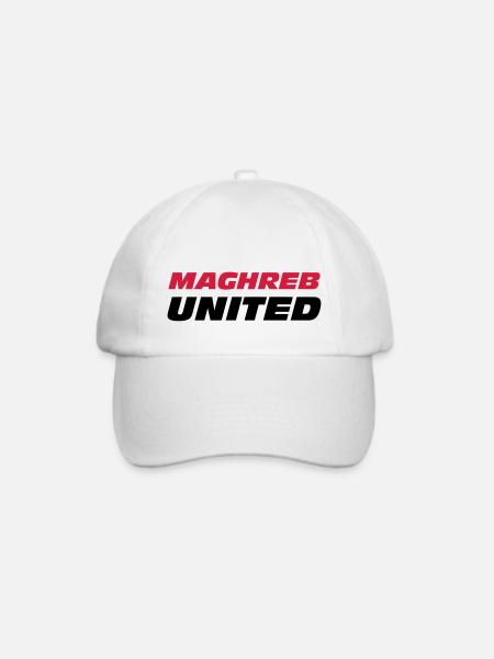 Maghreb Groß - Baseballkappe - Weiß/Weiß