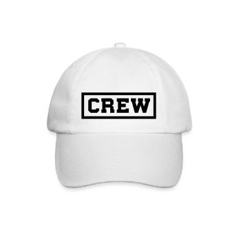 Crew - Baseballkappe - Weiß/Weiß - Vorne
