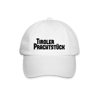 Tiroler Prachtstück - Baseballkappe - Weiß/Weiß - Vorne