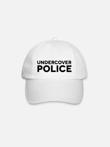Police - Baseballkappe - Weiß/Weiß