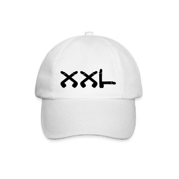 dicks big xxl - Baseballkappe - Weiß/Weiß - Vorne