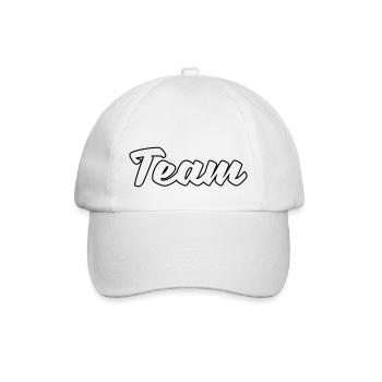 team - Baseballkappe - Weiß/Weiß - Vorne