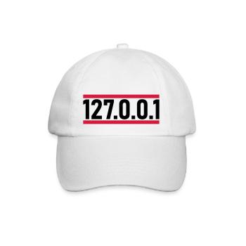 127 0 0 - Baseballkappe - Weiß/Weiß - Vorne