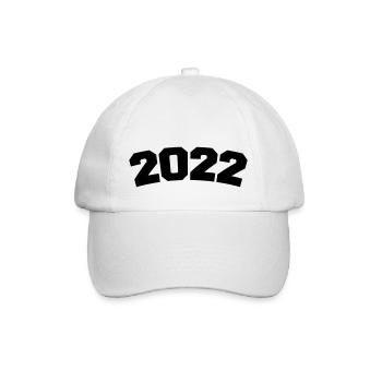 2022 - Baseballkappe - Weiß/Weiß - Vorne