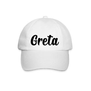 Greta - Baseballkappe - Weiß/Weiß - Vorne